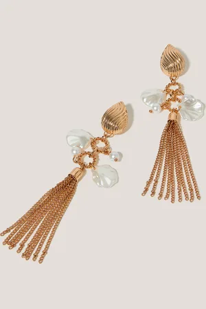 Monsoon Charm Tassel Drop Earrings
