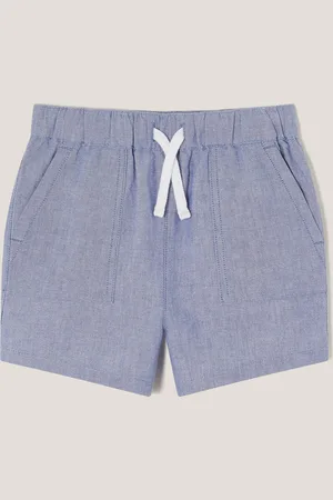 Monsoon Chambray Drawstring Shorts