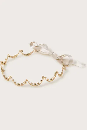 Monsoon Beaded Crown Garland Headband