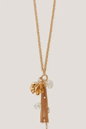 Monsoon Charm Tassel Necklace