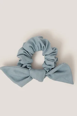 Monsoon Denim Bow Hair Scrunchie
