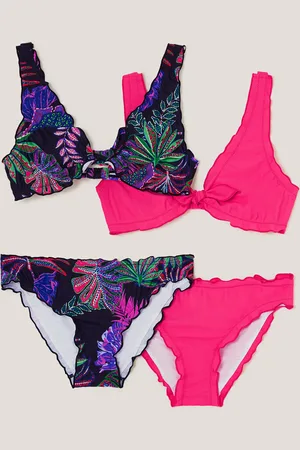 Monsoon 2-Pack Frill Bikini Sets