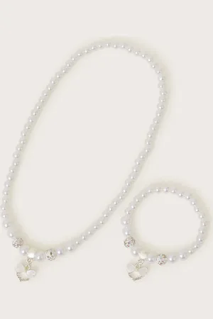 Monsoon Bridesmaid Faux Pearl Jewellery Set