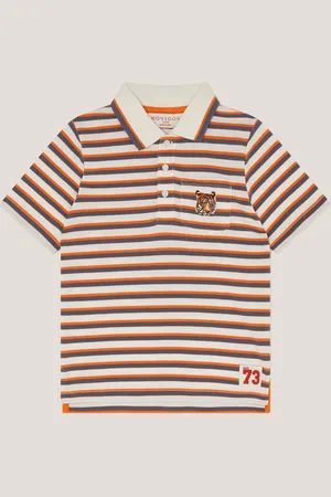 Monsoon Tiger Stripe Polo Shirt