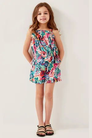 Monsoon Paradiso Floral Print Top and Shorts Set
