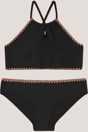 Monsoon Rainbow Stitch Ribbed Bikini Set