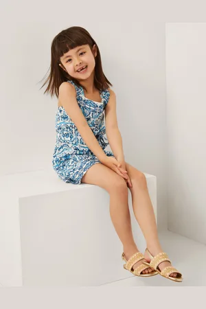 Monsoon Ornate Floral Print Playsuit
