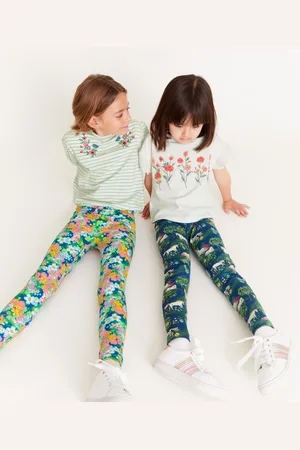 Monsoon 2-Pack Unicorn Floral Leggings