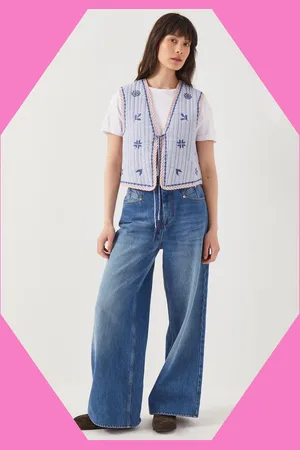 Bohemia East Teleri Reversible Stripe Waistcoat