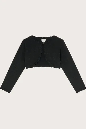 Monsoon Maeve Sparkle Scallop Cardigan