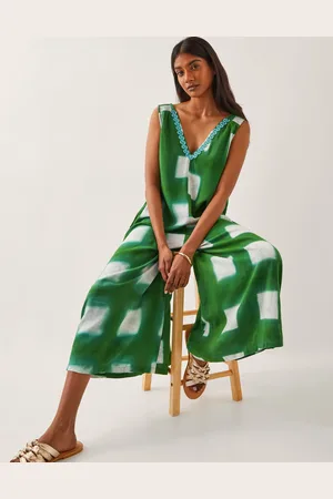 Monsoon Halia Check Jumpsuit
