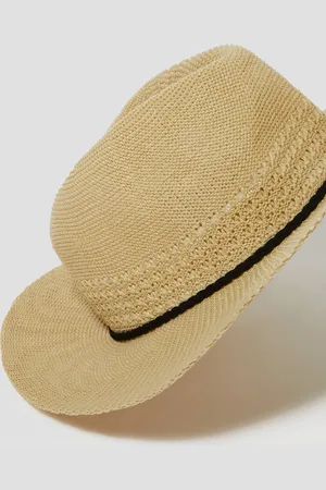 Monsoon Nene Woven Fedora Sun Hat