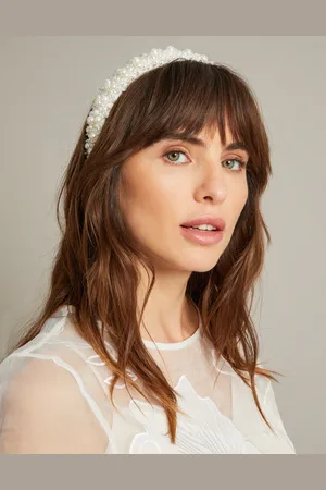 Monsoon Thick Pearl Beaded Headband