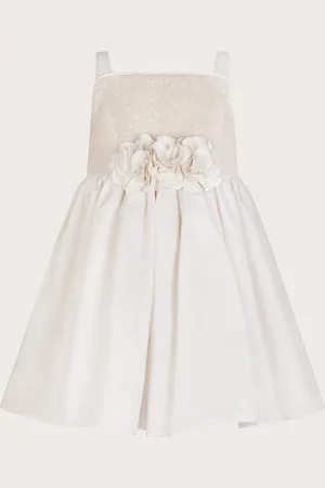 Orelia Baby Sequin Satin Dress