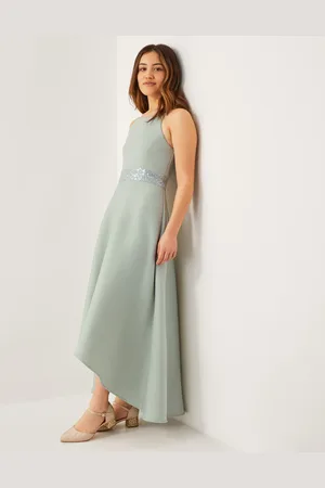 Monsoon Strappy Sequin High-Low Prom Dress