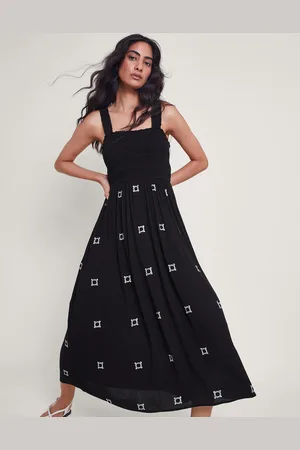 Monsoon Briar Shirred Maxi Dress