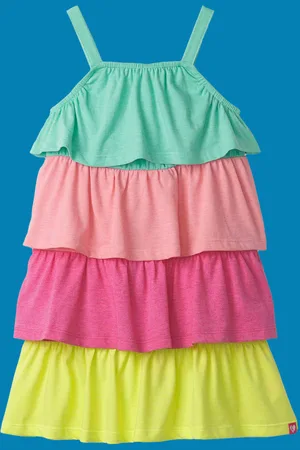 Hatley Rainbow Tiered Dress