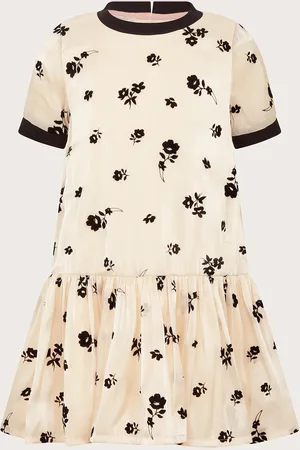 Monsoon Floral Print Organza Dress