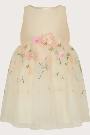 Monsoon Baby Maggie 3D Floral Dress