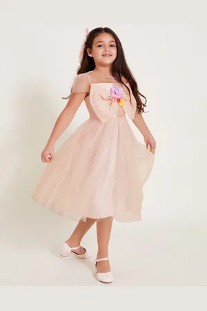 Monsoon Short Sleeve Bow Blossom Dress