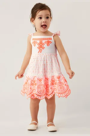 sundress Baby Broderie Tiered Cotton