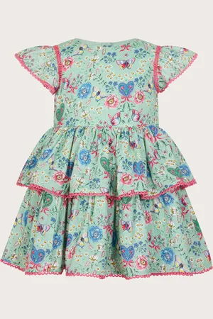 Monsoon Baby All-Over Butterfly Print Dress
