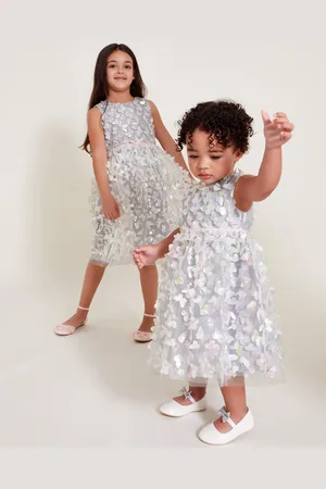 Monsoon Baby Luella Iridescent Butterfly Dress