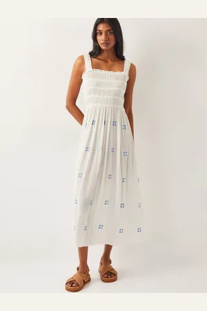 Monsoon Briar Shirred Maxi Dress