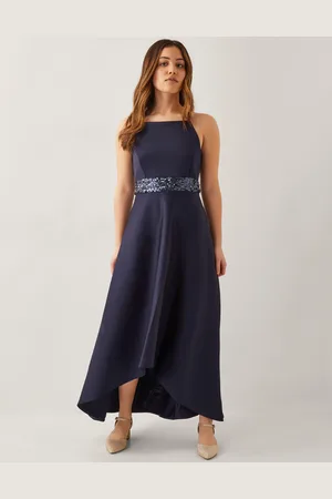 Monsoon Strappy Sequin High-Low Prom Dress
