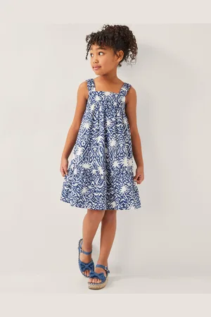 sundress Palm Print Ikat