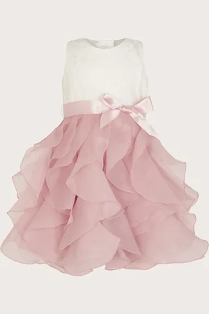 Monsoon Baby Lace Cancan Ruffle Dress