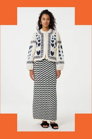 Fabienne Chapot Heart Quilted Jacket