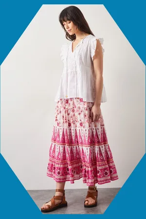 Bohemia East Clementine Maxi Skirt