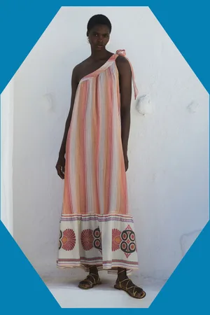Devotion Twins Adelphi One-Shoulder Maxi Dress