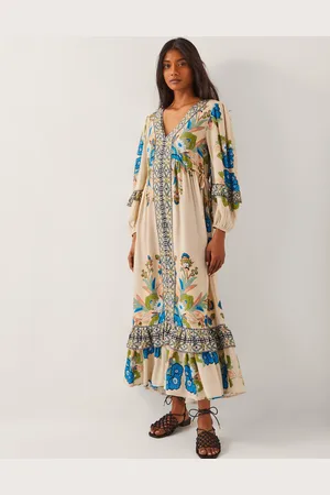 Monsoon Kara Floral Maxi Dress