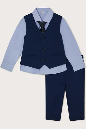 Monsoon Adam Four-Piece Suit with Tie