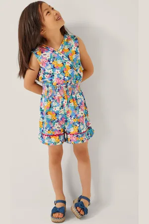 Monsoon Floral Print Sleeveless Playsuit