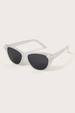 Monsoon Sparkly Butterfly Cat Eye Sunglasses