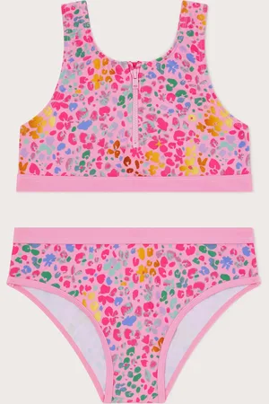 Monsoon Leopard Print Sporty Bikini Set