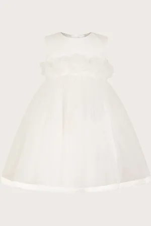 Monsoon Baby Rosanna 3D Christening Dress