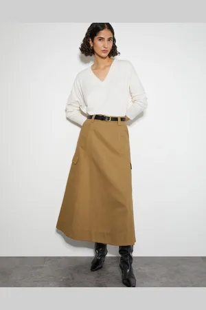 Monsoon Hanna Cargo Maxi Skirt