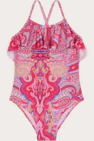 Bohemia Paisley Frill Swimsuit