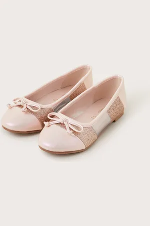 Monsoon Glitter Block Ballet Flats