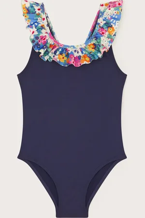 Monsoon Floral Frill Swimsuit