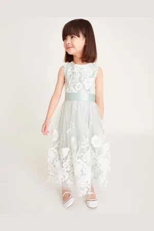 Monsoon Alicia Embroidered Lace Maxi Dress