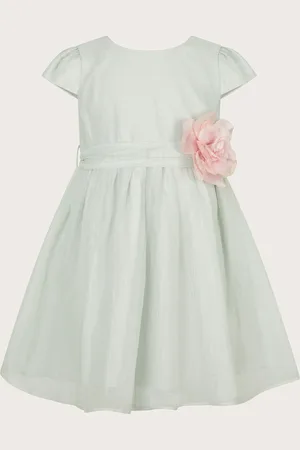 Monsoon Baby Rossy Corsage Belt Dress