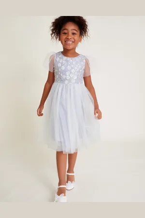 Monsoon Bella Floral Embellished Dress