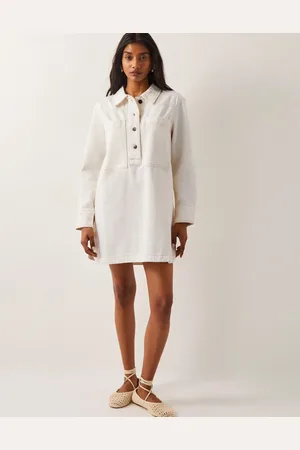 Monsoon Nara Denim Tunic Shirt Dress