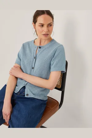 Monsoon Celia Short Sleeve Cardigan