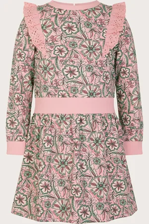 Monsoon Scorched Paisley Print Dress